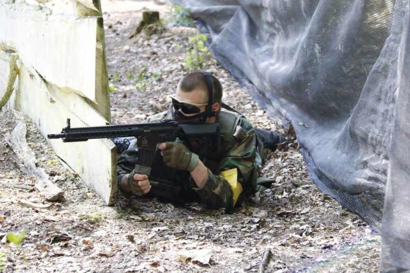 Airsofter bei airsoft warriors